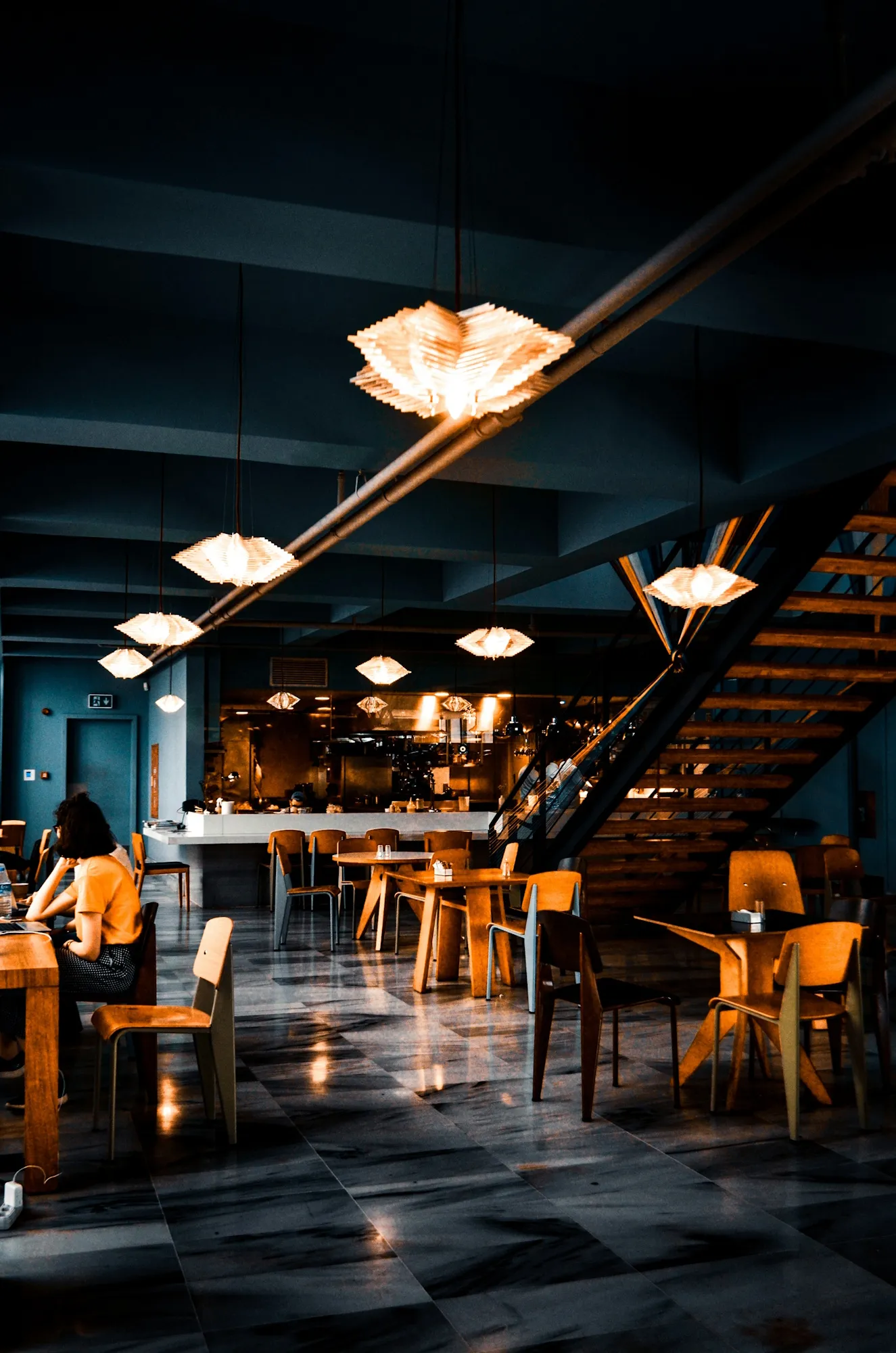 La sala principale del ristorante